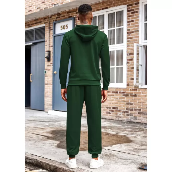 COOFANDY Men's Tracksuit 2 Piece Hoodie Athletic Sweatsuits Casual Jogging Suit Sets