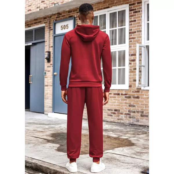 COOFANDY Men's Tracksuit 2 Piece Hoodie Athletic Sweatsuits Casual Jogging Suit Sets