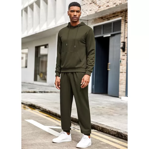 COOFANDY Men's Tracksuit 2 Piece Hoodie Athletic Sweatsuits Casual Jogging Suit Sets