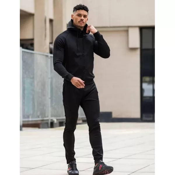 COOFANDY Men's Tracksuit 2 Piece Hoodie Sweatsuit Sets Casual Jogging Athletic Suits