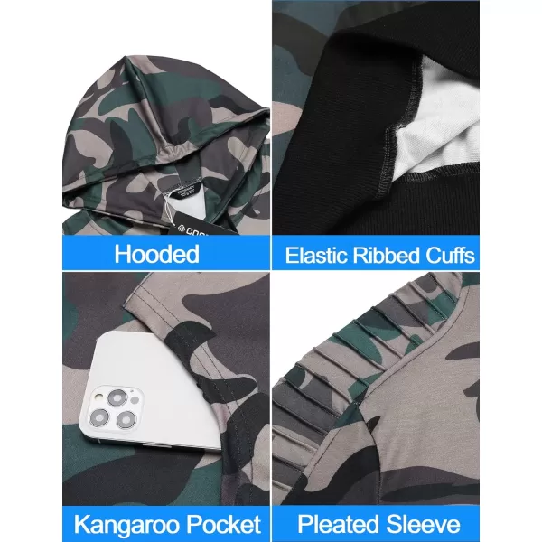 COOFANDY Men's Tracksuit 2 Piece Hoodie Sweatsuit Sets Casual Jogging Athletic Suits