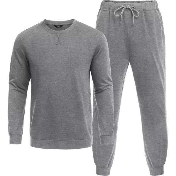 COOFANDY Men's Tracksuit 2 Piece Long Sleeve Pullover Jogging Track Suit Athletic Casual Sweatsuit