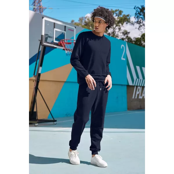 COOFANDY Men's Tracksuit 2 Piece Long Sleeve Pullover Jogging Track Suit Athletic Casual Sweatsuit