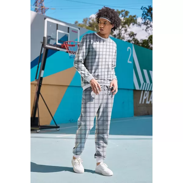 COOFANDY Men's Tracksuit 2 Piece Long Sleeve Pullover Jogging Track Suit Athletic Casual Sweatsuit