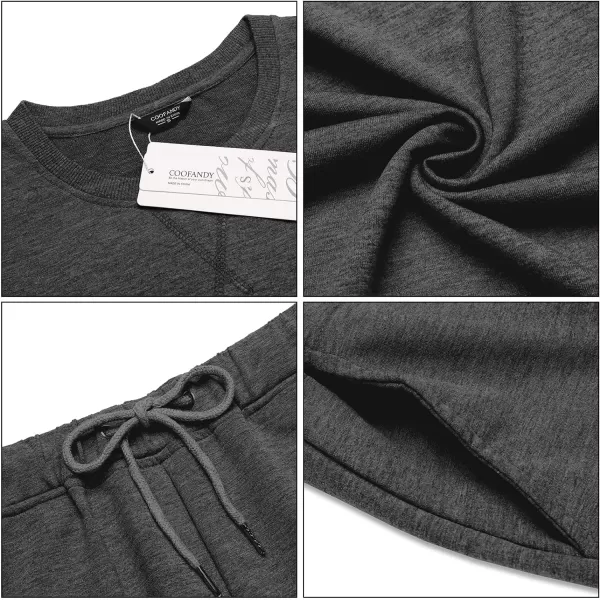 COOFANDY Men's Tracksuit 2 Piece Long Sleeve Pullover Jogging Track Suit Athletic Casual Sweatsuit