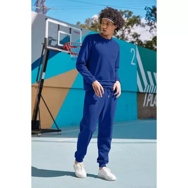 COOFANDY Men's Tracksuit 2 Piece Long Sleeve Pullover Jogging Track Suit Athletic Casual Sweatsuit