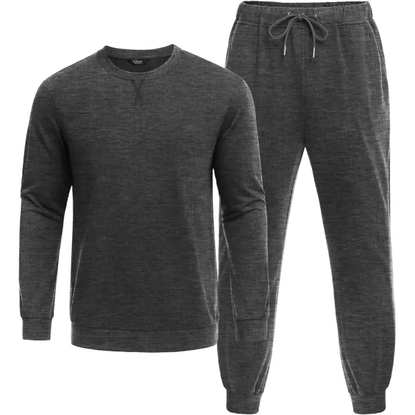 COOFANDY Men's Tracksuit 2 Piece Long Sleeve Pullover Jogging Track Suit Athletic Casual Sweatsuit