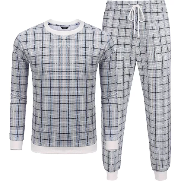 COOFANDY Men's Tracksuit 2 Piece Long Sleeve Pullover Jogging Track Suit Athletic Casual Sweatsuit