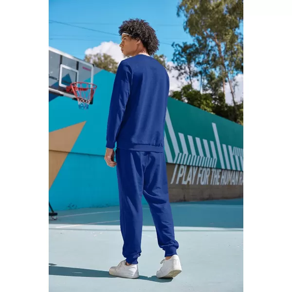 COOFANDY Men's Tracksuit 2 Piece Long Sleeve Pullover Jogging Track Suit Athletic Casual Sweatsuit