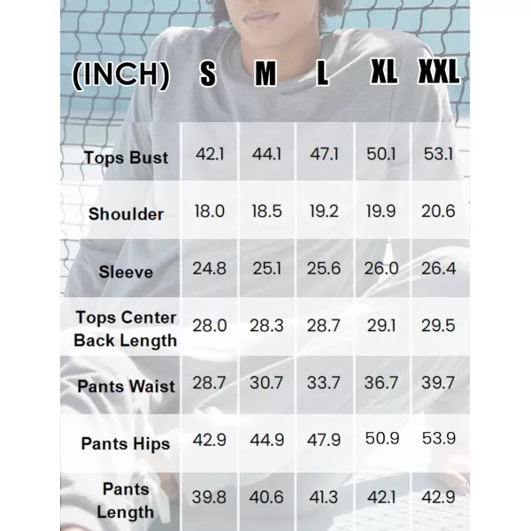 COOFANDY Men's Tracksuit 2 Piece Long Sleeve Pullover Jogging Track Suit Athletic Casual Sweatsuit