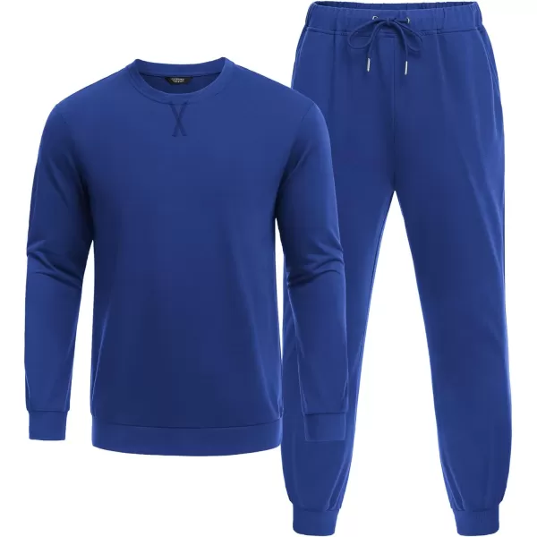 COOFANDY Men's Tracksuit 2 Piece Long Sleeve Pullover Jogging Track Suit Athletic Casual Sweatsuit