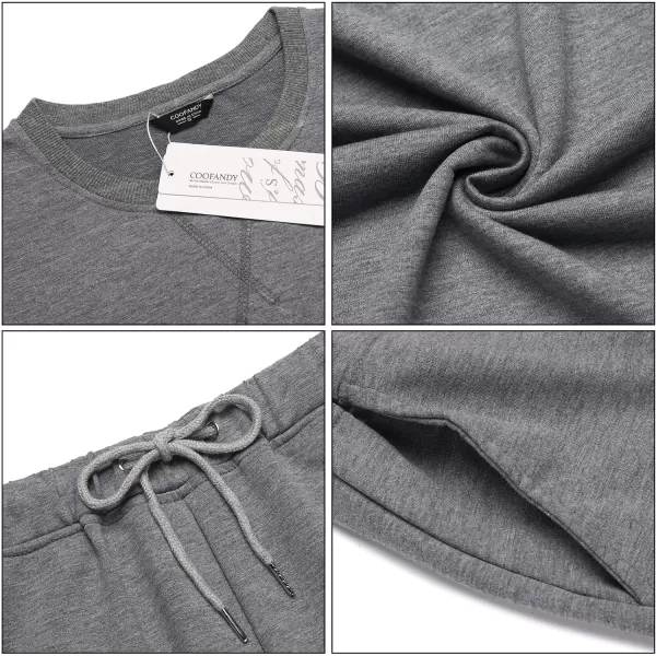 COOFANDY Men's Tracksuit 2 Piece Long Sleeve Pullover Jogging Track Suit Athletic Casual Sweatsuit