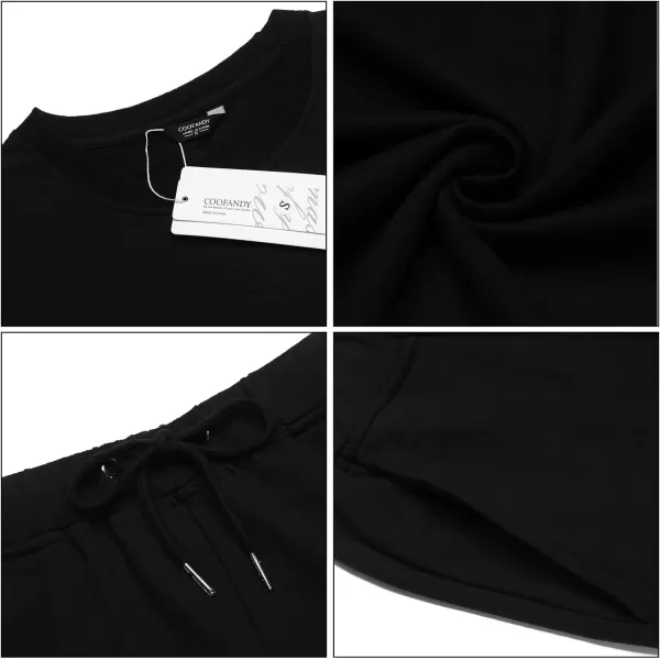 COOFANDY Men's Tracksuit 2 Piece Long Sleeve Pullover Jogging Track Suit Athletic Casual Sweatsuit