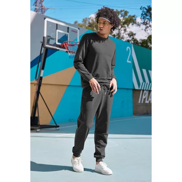 COOFANDY Men's Tracksuit 2 Piece Long Sleeve Pullover Jogging Track Suit Athletic Casual Sweatsuit