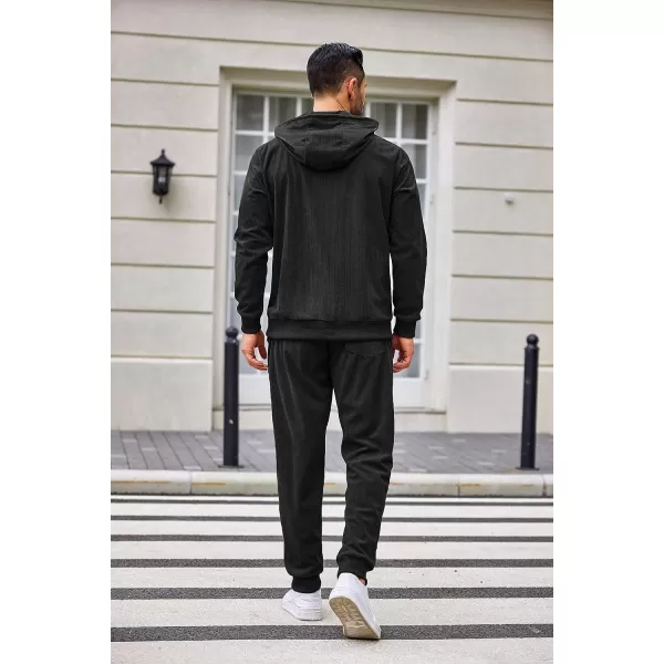 COOFANDY Men's Tracksuit 2 Piece Set Hoodie Sweatsuits Athletic Jogging Suits Casual Sports Outfits