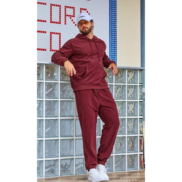 COOFANDY Men's Tracksuit 2 Piece Set Hoodie Sweatsuits Athletic Jogging Suits Casual Sports Outfits