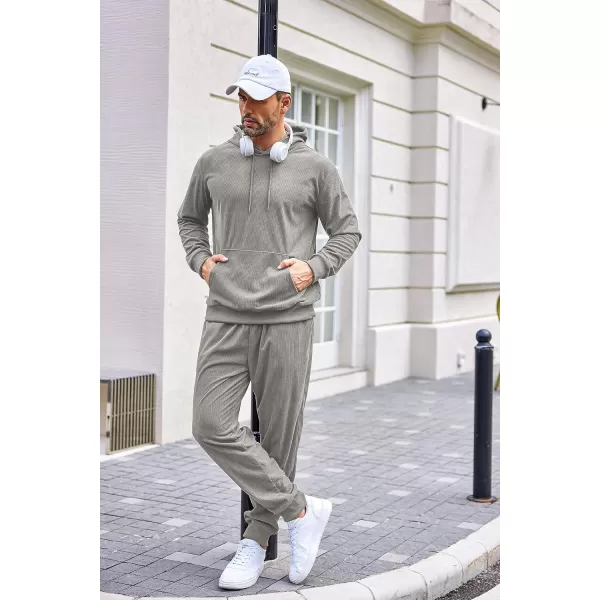 COOFANDY Men's Tracksuit 2 Piece Set Hoodie Sweatsuits Athletic Jogging Suits Casual Sports Outfits