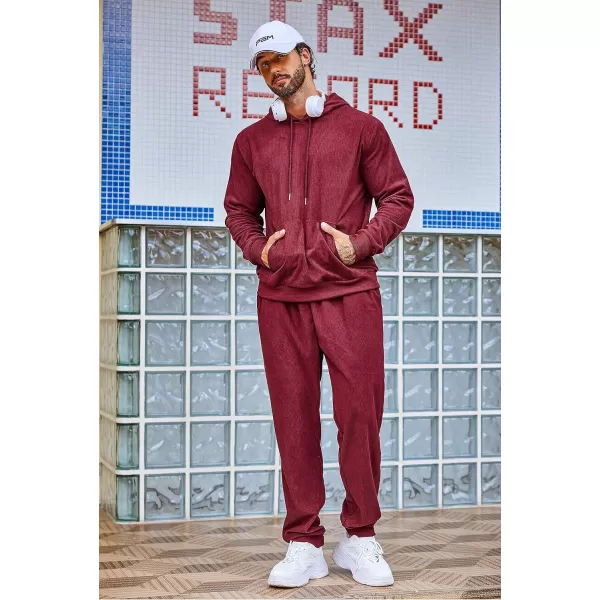 COOFANDY Men's Tracksuit 2 Piece Set Hoodie Sweatsuits Athletic Jogging Suits Casual Sports Outfits