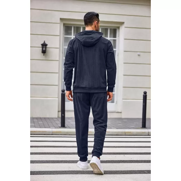 COOFANDY Men's Tracksuit 2 Piece Set Hoodie Sweatsuits Athletic Jogging Suits Casual Sports Outfits