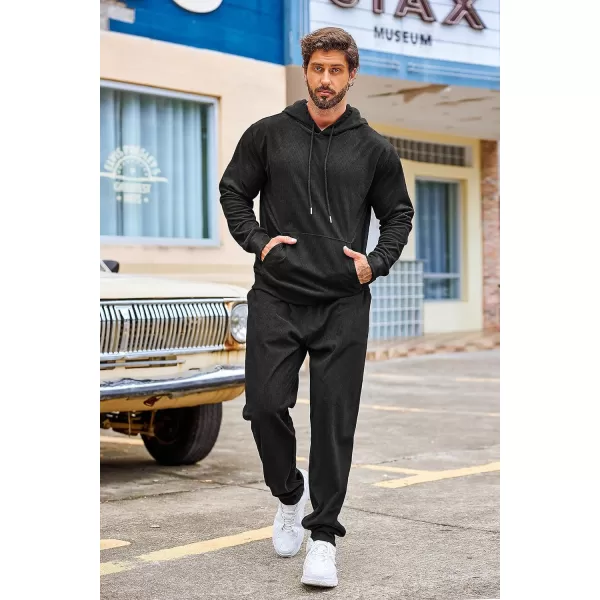 COOFANDY Men's Tracksuit 2 Piece Set Hoodie Sweatsuits Athletic Jogging Suits Casual Sports Outfits