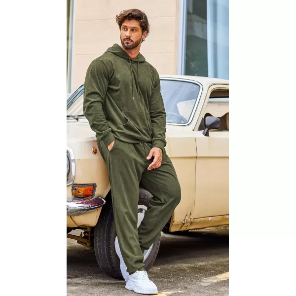 COOFANDY Men's Tracksuit 2 Piece Set Hoodie Sweatsuits Athletic Jogging Suits Casual Sports Outfits