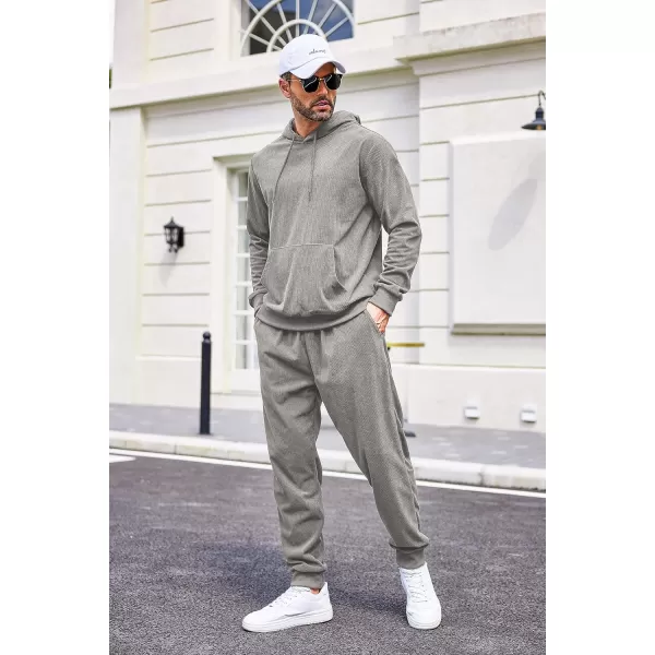 COOFANDY Men's Tracksuit 2 Piece Set Hoodie Sweatsuits Athletic Jogging Suits Casual Sports Outfits