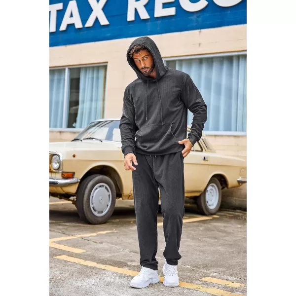 COOFANDY Men's Tracksuit 2 Piece Set Hoodie Sweatsuits Athletic Jogging Suits Casual Sports Outfits