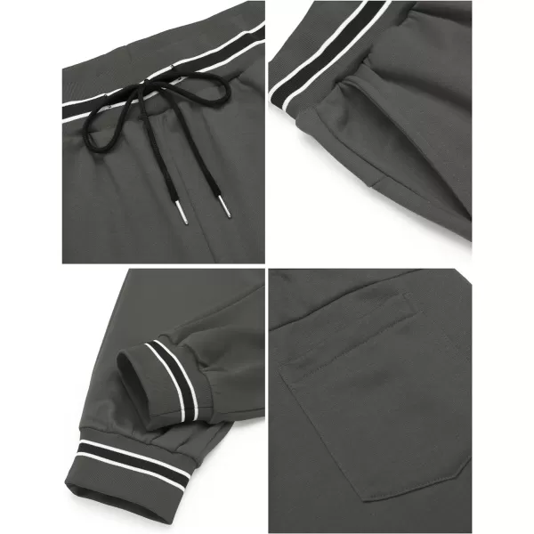 COOFANDY Men's Tracksuit 2 Piece Zip Up Sweatsuits Casual Athletic Jogging Suit Sets With Pockets