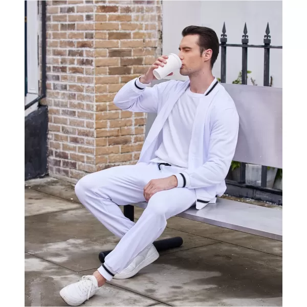 COOFANDY Men's Tracksuit 2 Piece Zip Up Sweatsuits Casual Athletic Jogging Suit Sets With Pockets