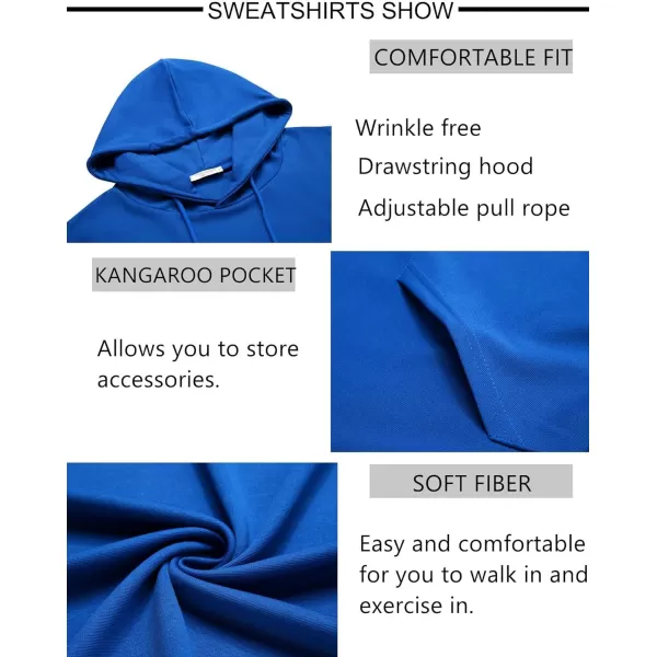 COOFANDY Men's Tracksuit 2 Pieces Long Sleeve Sets Casual Hooded Sweatsuits Jogging Suits