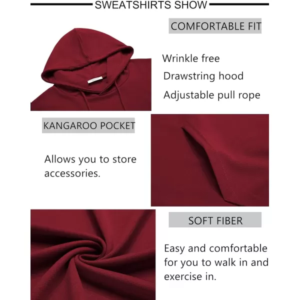 COOFANDY Men's Tracksuit 2 Pieces Long Sleeve Sets Casual Hooded Sweatsuits Jogging Suits