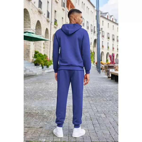 COOFANDY Men's Tracksuits 2 Pieces Waffle Hoodies Sweatsuit Sets Sports Jogging Suit Set