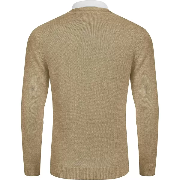 COOFANDY Men's V Neck Cardigan Sweater Casual Lightweight Button Down Knitted Cardigan Sweater
