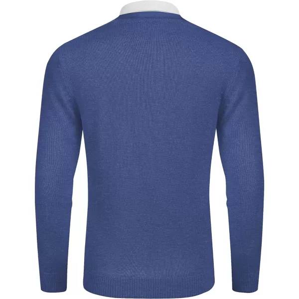 COOFANDY Men's V Neck Cardigan Sweater Casual Lightweight Button Down Knitted Cardigan Sweater