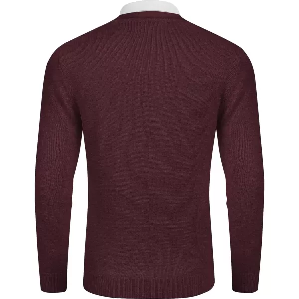 COOFANDY Men's V Neck Cardigan Sweater Casual Lightweight Button Down Knitted Cardigan Sweater