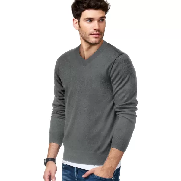 COOFANDY Mens V Neck Dress Sweater Long Sleeve Slim Fit Fashion Pullover Sweater