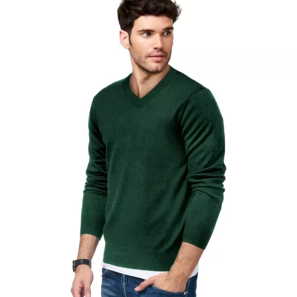 COOFANDY Mens V Neck Dress Sweater Long Sleeve Slim Fit Fashion Pullover Sweater