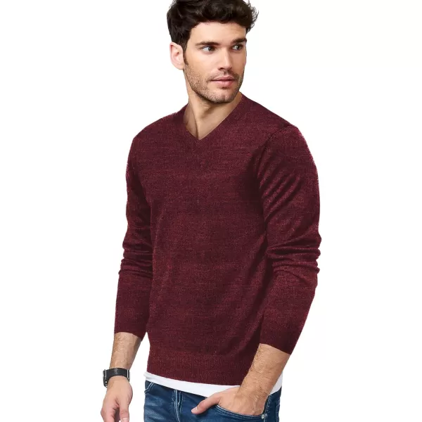 COOFANDY Mens V Neck Dress Sweater Long Sleeve Slim Fit Fashion Pullover Sweater