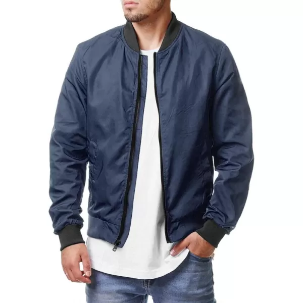 COOFANDY Men Bomber Jackets Lightweight Windbreaker Jacket Casual Softshell Flight Fashion Winter Fall Coat with Pocket
