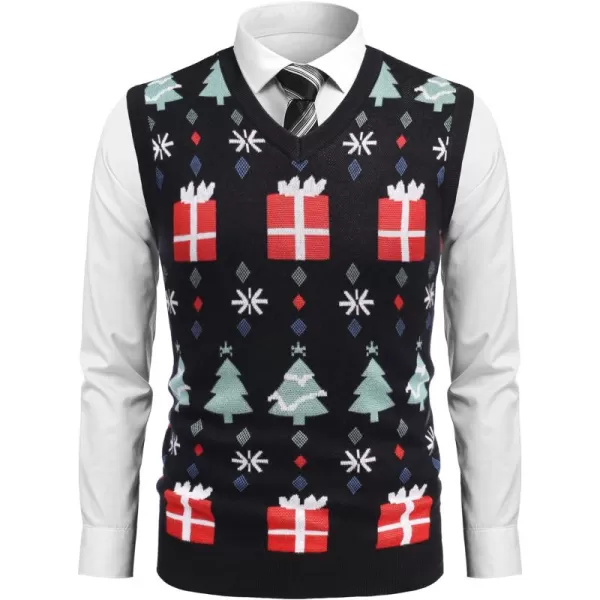 COOFANDY Men's Sleeveless Sweater Vest Lightweight V-Neck Cotton Vest Pullover