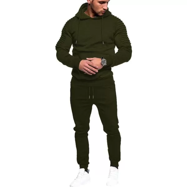 COOFANDY Men's Tracksuit 2 Piece Hoodie Sweatsuit Sets Casual Jogging Athletic Suits