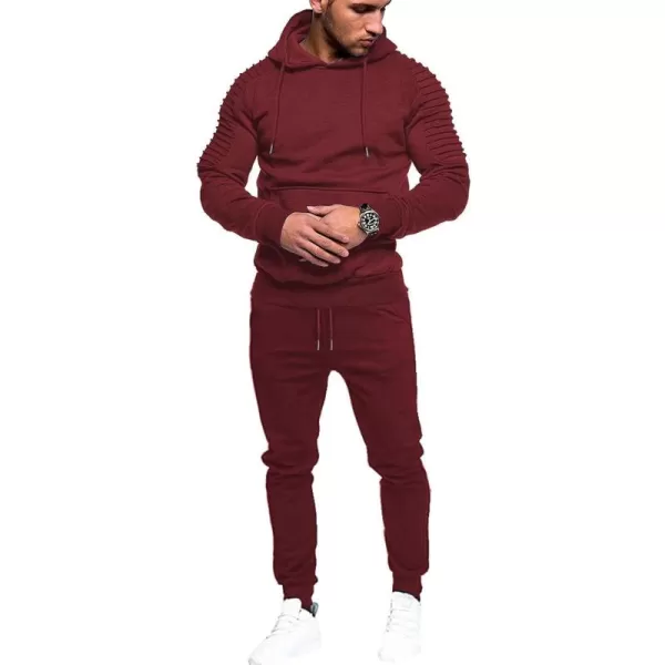 COOFANDY Men's Tracksuit 2 Piece Hoodie Sweatsuit Sets Casual Jogging Athletic Suits