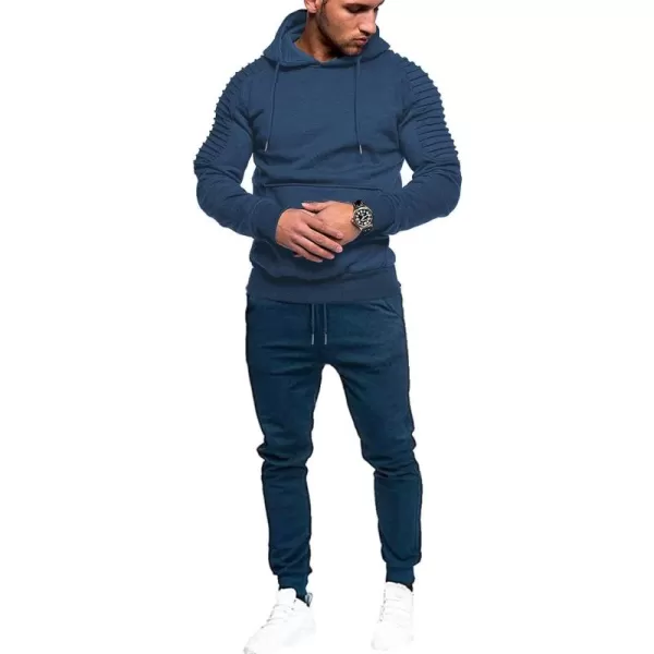 COOFANDY Men's Tracksuit 2 Piece Hoodie Sweatsuit Sets Casual Jogging Athletic Suits