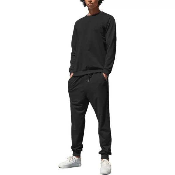 COOFANDY Men's Tracksuit 2 Piece Long Sleeve Pullover Jogging Track Suit Athletic Casual Sweatsuit