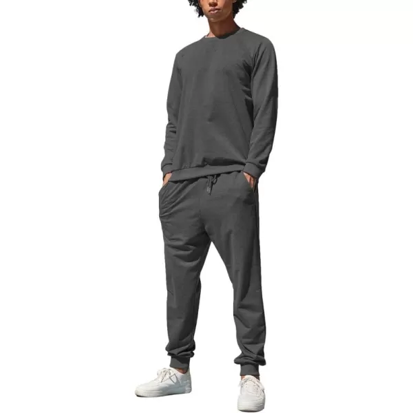 COOFANDY Men's Tracksuit 2 Piece Long Sleeve Pullover Jogging Track Suit Athletic Casual Sweatsuit