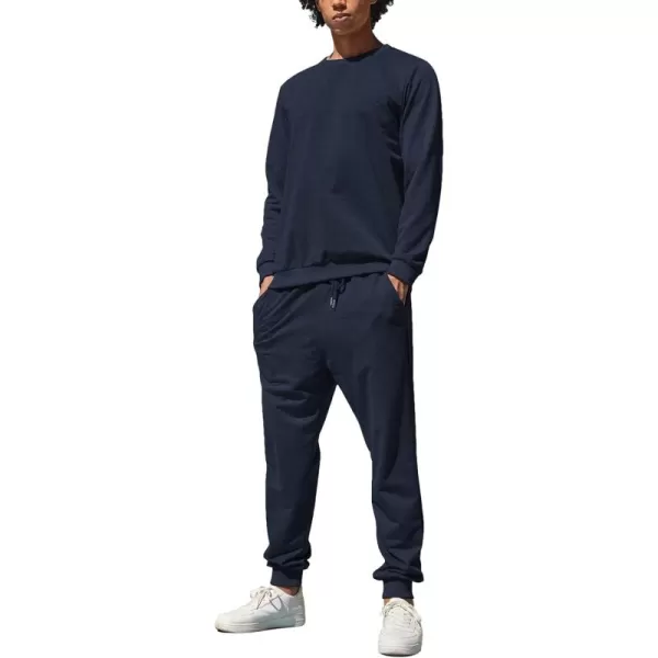 COOFANDY Men's Tracksuit 2 Piece Long Sleeve Pullover Jogging Track Suit Athletic Casual Sweatsuit