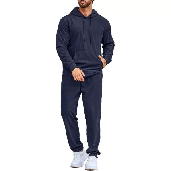 COOFANDY Men's Tracksuit 2 Piece Set Hoodie Sweatsuits Athletic Jogging Suits Casual Sports Outfits