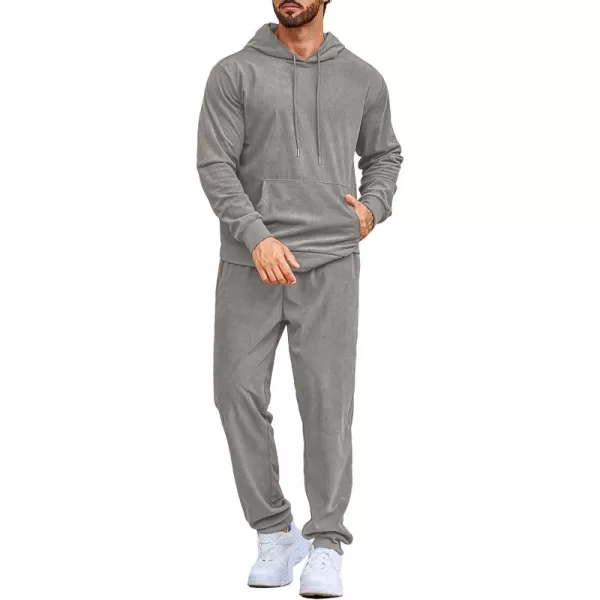 COOFANDY Men's Tracksuit 2 Piece Set Hoodie Sweatsuits Athletic Jogging Suits Casual Sports Outfits