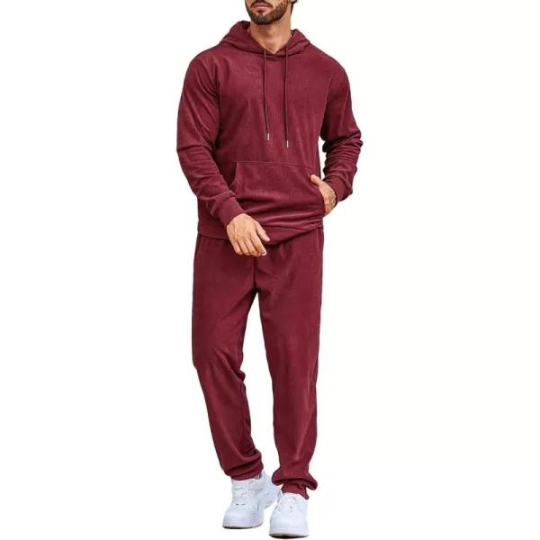 COOFANDY Men's Tracksuit 2 Piece Set Hoodie Sweatsuits Athletic Jogging Suits Casual Sports Outfits