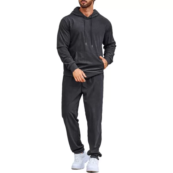 COOFANDY Men's Tracksuit 2 Piece Set Hoodie Sweatsuits Athletic Jogging Suits Casual Sports Outfits